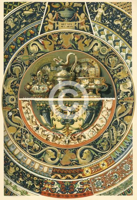 Italian Renaissance painted ceramics, (1898). Creator: Unknown.