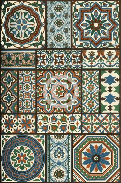 Italian Renaissance polychrome ceramics, (1898). Creator: Unknown.