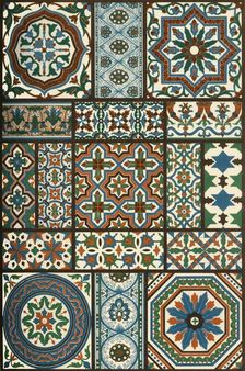 Italian Renaissance polychrome ceramics, (1898). Creator: Unknown