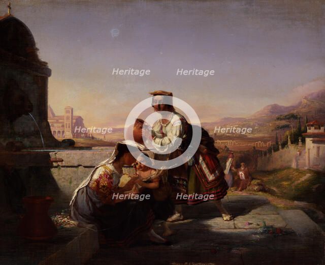 Italian Scene, 1860. Creator: William Tolman Carlton.