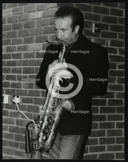Italian saxophonist Renato D'Aiello at The Fairway, Welwyn Garden City, Hertfordshire, 1999. Creator: Denis Williams.