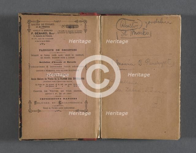 Italian Sketchbook, 1898-1899. Creator: Maurice Prendergast (American, 1858-1924).