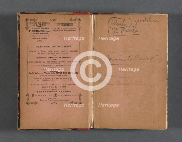 Italian Sketchbook, 1898-1899. Creator: Maurice Prendergast (American, 1858-1924).