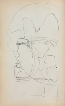 Italian Sketchbook: Abstract Sketch (page 5), 1898-1899. Creator: Maurice Prendergast (American, 1858-1924)