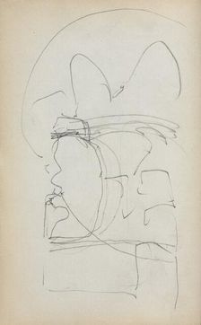 Italian Sketchbook: Abstract Sketch (page 5), 1898-1899. Creator: Maurice Prendergast (American, 1858-1924)