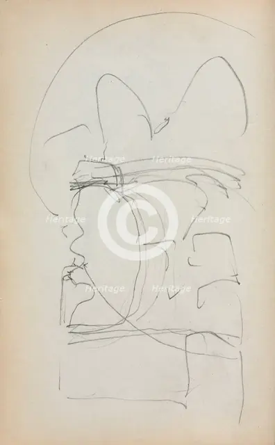 Italian Sketchbook: Abstract Sketch (page 5), 1898-1899. Creator: Maurice Prendergast (American, 1858-1924).