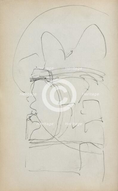 Italian Sketchbook: Abstract Sketch (page 5), 1898-1899. Creator: Maurice Prendergast (American, 1858-1924).