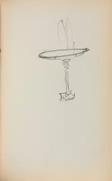 Italian Sketchbook: Fountain (page 145), 1898-1899. Creator: Maurice Prendergast (American, 1858-1924)