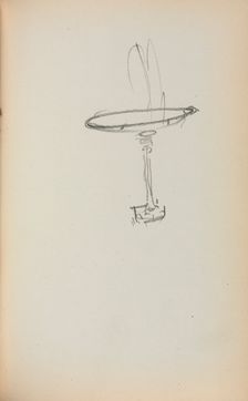 Italian Sketchbook: Fountain (page 145), 1898-1899. Creator: Maurice Prendergast (American, 1858-1924)