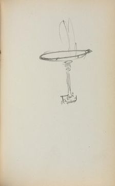 Italian Sketchbook: Fountain (page 145), 1898-1899. Creator: Maurice Prendergast (American, 1858-1924)