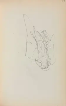 Italian Sketchbook: Gondola (page 110), 1898-1899. Creator: Maurice Prendergast (American, 1858-1924)