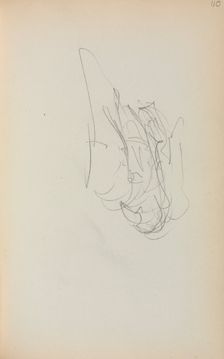 Italian Sketchbook: Gondola (page 110), 1898-1899. Creator: Maurice Prendergast (American, 1858-1924)