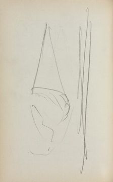 Italian Sketchbook: Sail (page 69), 1898-1899. Creator: Maurice Prendergast (American, 1858-1924)