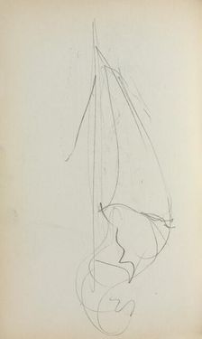 Italian Sketchbook: Sail (page 73), 1898-1899. Creator: Maurice Prendergast (American, 1858-1924)