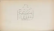 Italian Sketchbook: San Marco (page 186), 1898-1899. Creator: Maurice Prendergast (American, 1858-1924)