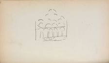 Italian Sketchbook: San Marco (page 186), 1898-1899. Creator: Maurice Prendergast (American, 1858-1924)