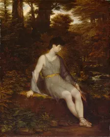 Italian Shepherd Boy, 1819. Creator: Washington Allston