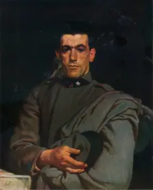 Italian Soldier, No. 2., c1918, (1924). Artist: Glyn Warren Philpot