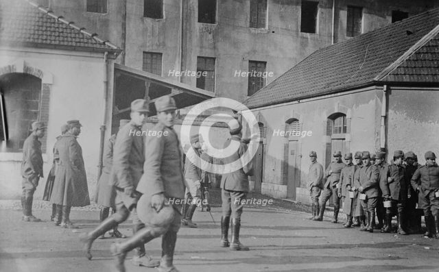 Italian soldiers, Chambery, 13 June 1918?. Creator: Bain News Service.