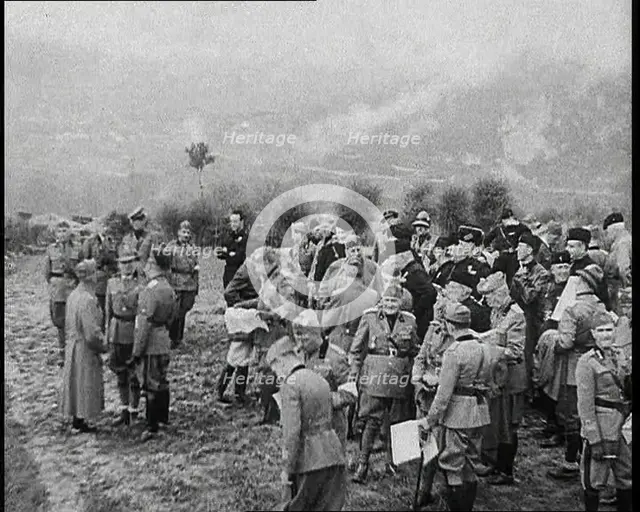 Italian Soldiers on the Alps, 1930s. Creator: British Pathe Ltd.