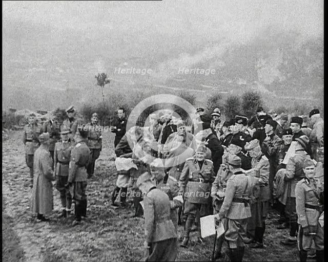 Italian Soldiers on the Alps, 1930s. Creator: British Pathe Ltd.