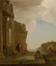 Italianate Landscape, c1634-1652. Creator: Jan Asselijin