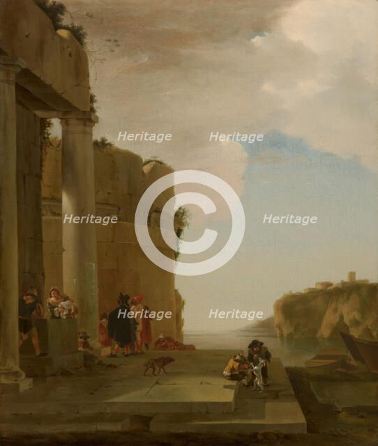 Italianate Landscape, c1634-1652. Creator: Jan Asselijin.