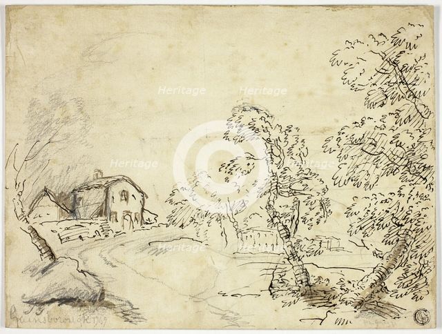 Italianate Landscape, n.d. Creator: Unknown.