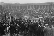 Italians in stadium, 23 Jun 1917. Creator: Bain News Service
