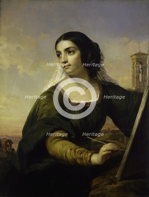 Italy, 1843. Creator: Daniel Huntington.