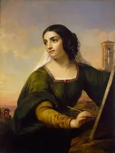 Italy, 1843. Creator: Daniel Huntington