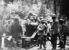 Italy -- Artillery, between c1915 and c1920. Creator: Bain News Service
