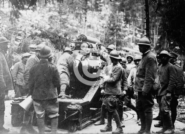 Italy -- Artillery, between c1915 and c1920. Creator: Bain News Service.