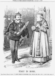 Italy in Rome 1870. Artist: Joseph Swain