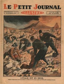 Italy is in mourning, 1930. Creator: Unknown