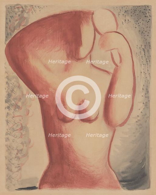 Itching, 1931. Creator: Mikulas Galanda.