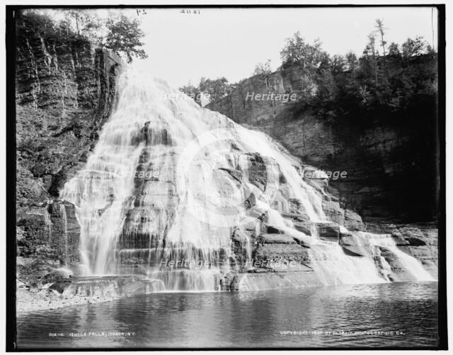 Ithaca Falls, Ithaca, N.Y., c1900. Creator: Unknown.