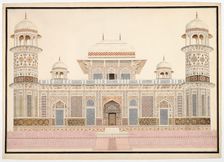 I'timad-ud-Daula's Tomb at Agra, c. 1820. Creator: Unknown