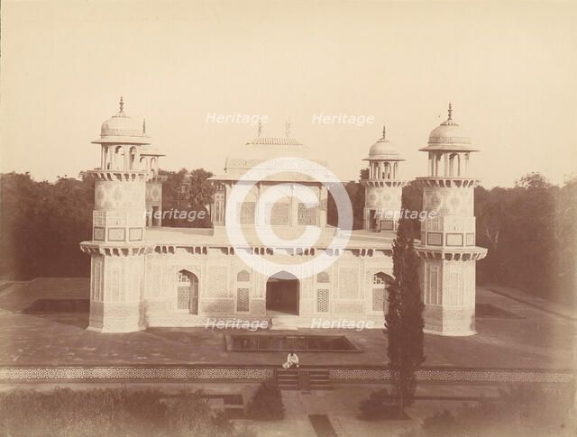 Itmad-Ud-Daulah's Tomb, Agra, 1860s-70s. Creator: Unknown.