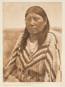 Itsipstsinikyi ('Kills-Inside')-Piegan, 1926. Creator: Edward Sheriff Curtis