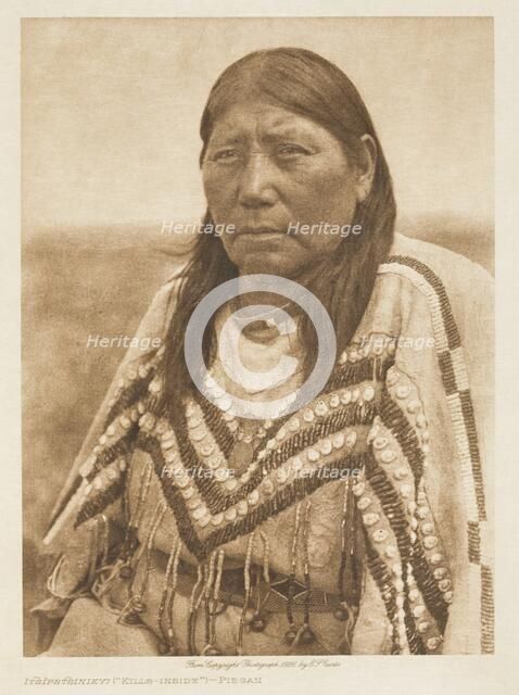 Itsipstsinikyi ('Kills-Inside')-Piegan, 1926. Creator: Edward Sheriff Curtis.