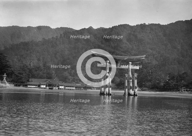 Itsukushima Shinto Shrine, Japan, 1908. Creator: Arnold Genthe.