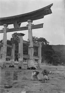 Itsukushima Shinto Shrine, Japan, 1908. Creator: Arnold Genthe