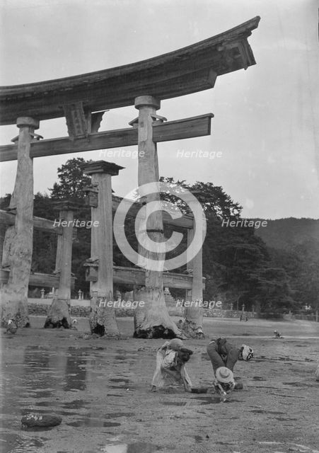Itsukushima Shinto Shrine, Japan, 1908. Creator: Arnold Genthe.