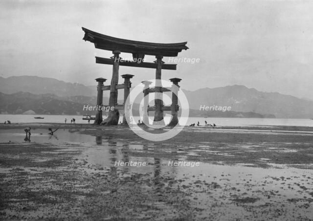 Itsukushima Shinto Shrine, Japan, 1908. Creator: Arnold Genthe.