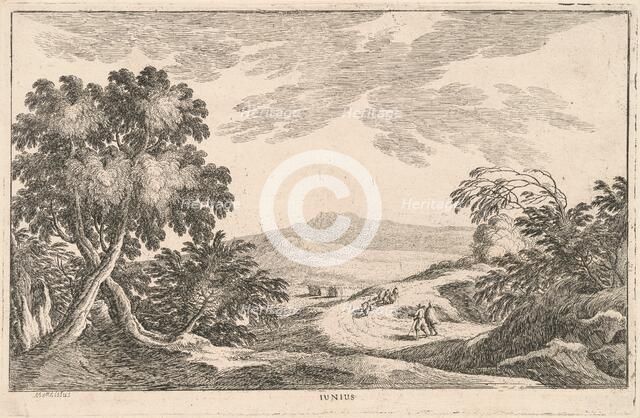 Iunius (June), late 17th century. Creator: Lodovico Mattioli.