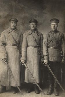 IV Golovin with colleagues, 1880. Creator: Unknown