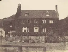 Ivy Covered House, 1850s. Creator: Unknown