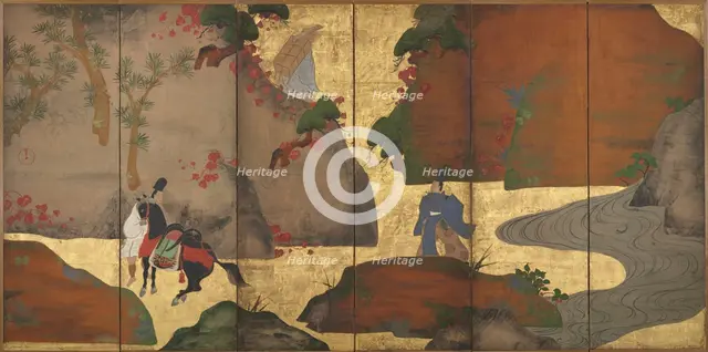 Ivy Lane, 1700s. Creator: Fukae Roshu (Japanese, 1699-1757).