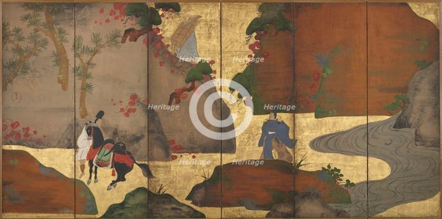 Ivy Lane, 1700s. Creator: Fukae Roshu (Japanese, 1699-1757).